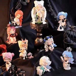 Nami Nightmare Core Series Blind Box Collectible Art Toy Figurines, Gothic Style Desktop Decor & Gift