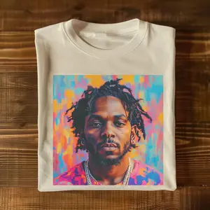 Kendrick Streetwear T-shirt, Hip Hop Unisex Tee, Unique Gift for Music Lovers, Concert Apparel, Urban Fashion Shirt, Garment-Dyed Top 1825091161 Menswear Soft