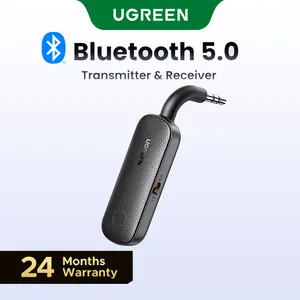 UGREEN Airplane Bluetooth Transmitter Receiver for 2 AirPods or BT Devices, Bluetooth Wireless Transmitter for Headphones, TV Car Home Stereo System, Bluetoothtransmitter, Auto, Automotive -TikTokShopSpringGlowUp,Greenish