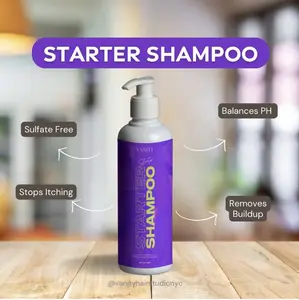 8 oz Starter Shampoo for Curly Hair & Locs - Sulfate/Paraben Free