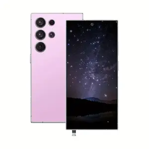 2025 Latest 6.8" Unlocked Android 5G Big Screen Phone - 8+256GB, 50MP+108MP Camera, USB Type-C Charging, Dual SIM Slot, 5G Support, 6800mAh Battery, Facial Unlocking, Take Big Pictures Day Or Night On The Go