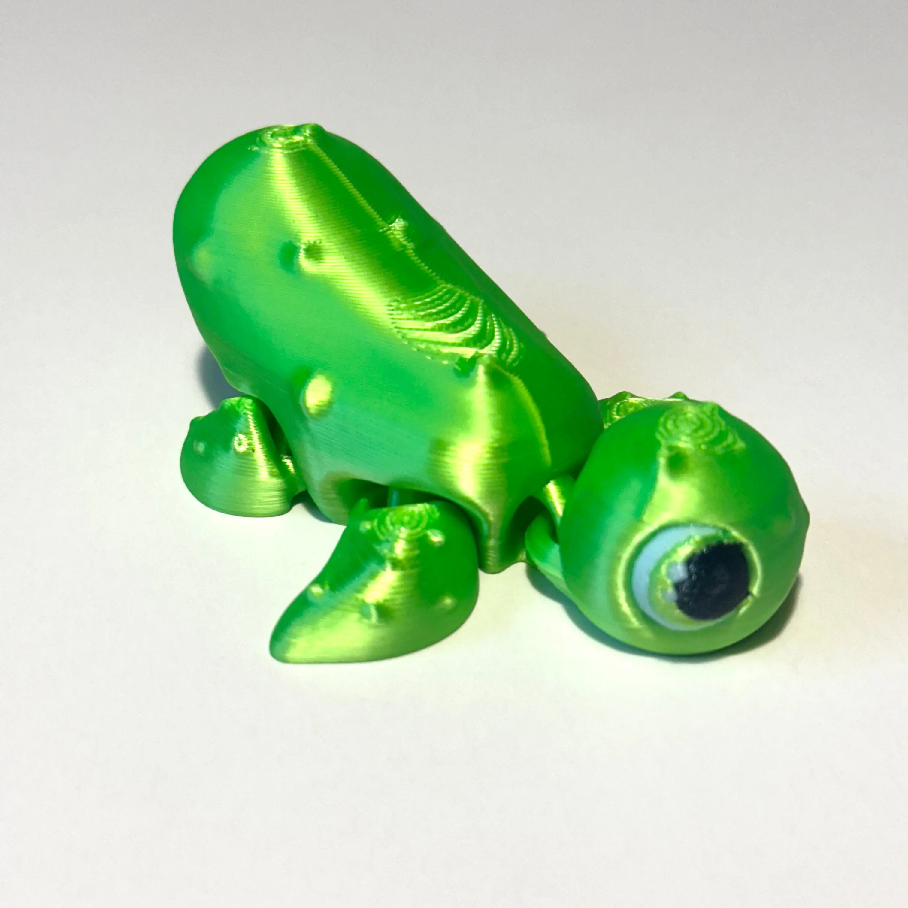 Pickle Turtle - 3D Printed Articulating FIgure