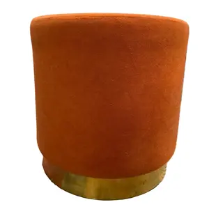 Orange Ottoman-OPEN BOX