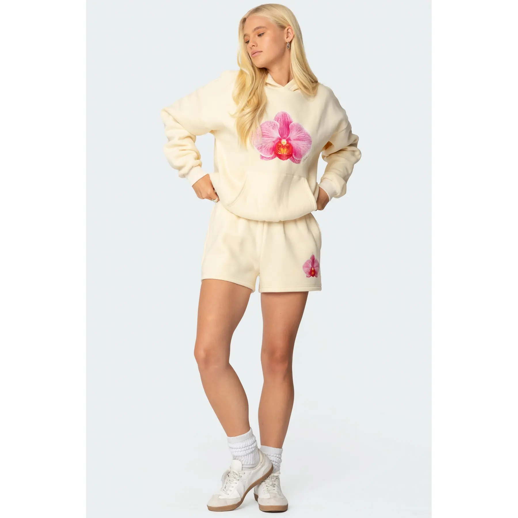 Orchid Babe Sweat Shorts