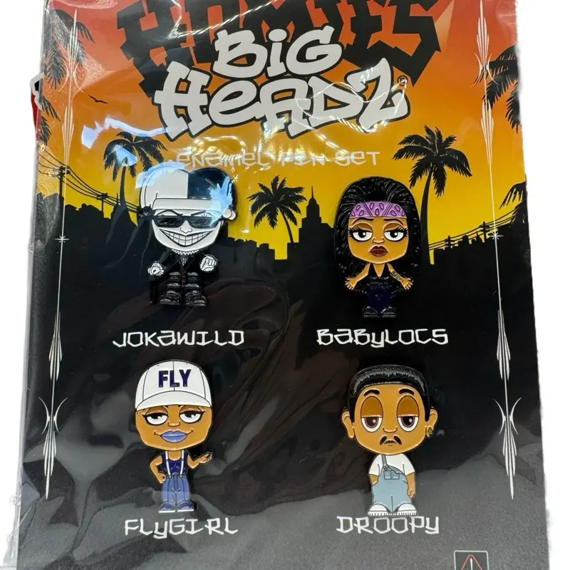 DGA Collectibles Pin Homies Big Heads Enamel Pin-Set Series 3 Jokawild ...