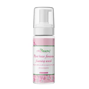 Plant Base Foaming Wash with Aloe Vera & Rose Hydrosol - Paraben Free, Cruelty Free,100% Natural Ingredients