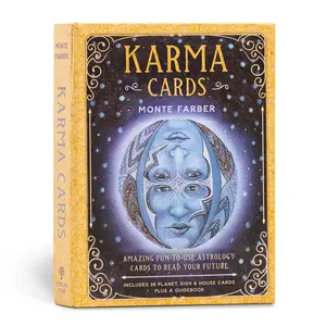USED-Karma Cards Astrology Deck: Amazing Fun-To-Use Astrology Cards to Read Your Future [With Book(s)] by Farber, Monte (Paperback)