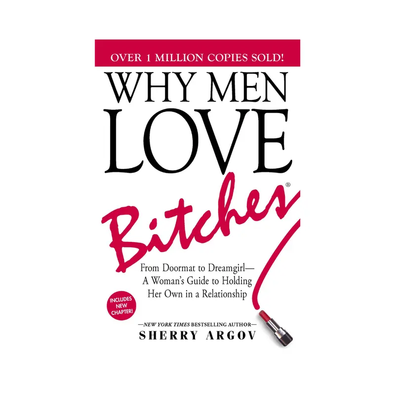 "Why Men Love Bitches" Adams Media English Regular Softcover - New York Times Bestseller Literature Book, 288 Pages, Dating Guide, Romance Chemistry Insights, Saucy Answers, Straightforward Advice for Men