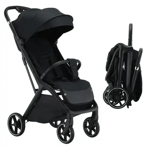 2 in 1 Baby Stroller, One-click Folding Lightweight Foldable ， Perfect for Travel, Shopping & Daily Walks, Ergonomic Design, Aluminum Alloy Frame