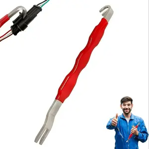 Electrical disconnect pliers, power-off pry bar repair and auto repair hardware tools 2025 upgrade electrical connector pliers automotive tools, fuel line pliers disconnect and repair tools, automotive hose disconnect tools (red)