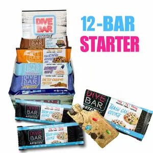 12 Dive Bar Starter Pack - Protein Cookie Dough Protein Snack Bar
