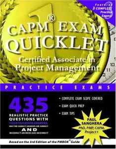 USED-CAPM Exam Quicklet: Certified Associate in Project Management Practice Exams (The Quicklet Book Series) by Paul Sanghera (Paperback)