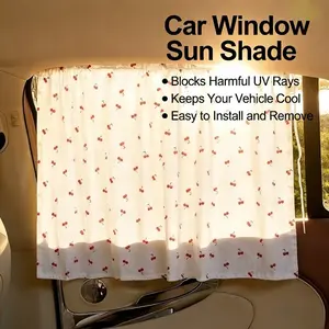New Car Side Window Sun Shade, UV Block Sun Protection & Privacy Shield, Universal Fit for Most Cars, SUV, Trucks and MPV, Sun Visor Cover for Kids & Passengers, UV Protective Sunshade