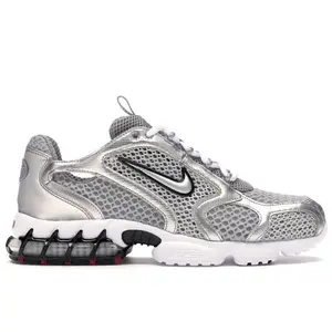 Nike Men's Air Zoom Spiridon Cage 2 Metallic Silver Running Shoes, from StockX