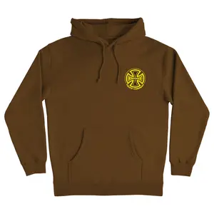 Independent Trucks Hoody Truck Co Legacy Cross Pullover Brown