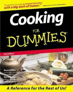 USED-Cooking For Dummies by Alison Yates (Paperback)