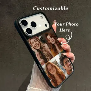 Phone Case: Magnetic Phone Case Supporting Custom Photo DIY Design, Suitable for iPhone 17 Pro/17 Air/17 Pro Max/16/15/14 Plus/Pro Max, and Samsung Galaxy S25 to S22 Series. Personalized Customization, Suitable as Christmas Gifts for Family, Boyfriend, Gi
