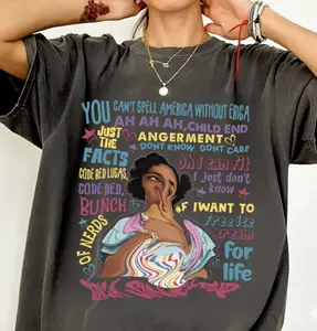 Just The Facts Comfort Colors, CuteErica Quotes Inspired Casual Sweatshirt Hoodie Comfort Color Tee 450170