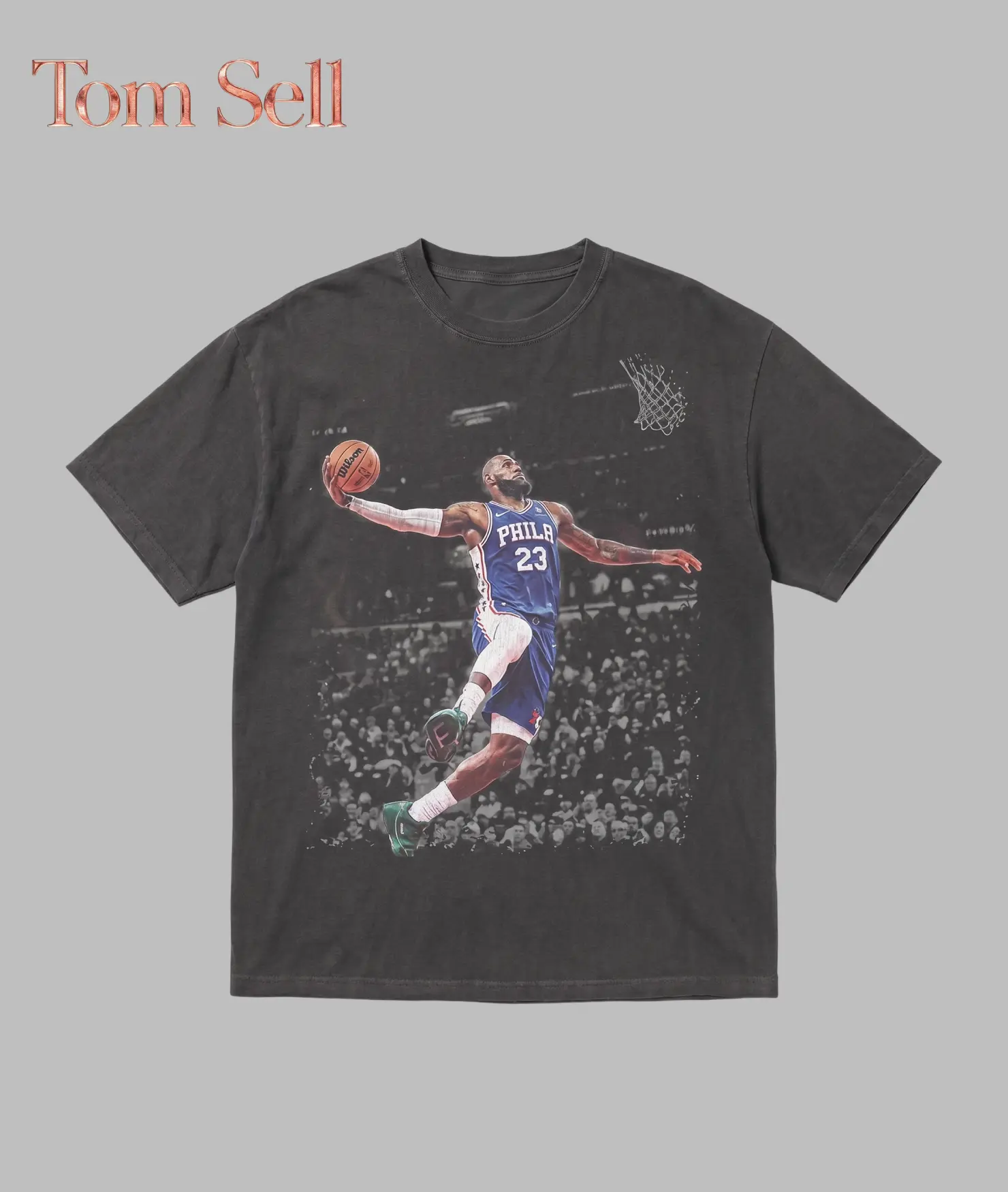 Comfort Colors Lebron James Sixers Shirt