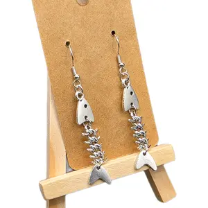 Fish Earrings Quirky Playful Design for Fashion Enthusiasts Unisex High-Quality Materials Versatile Casual Dressy Occasions
