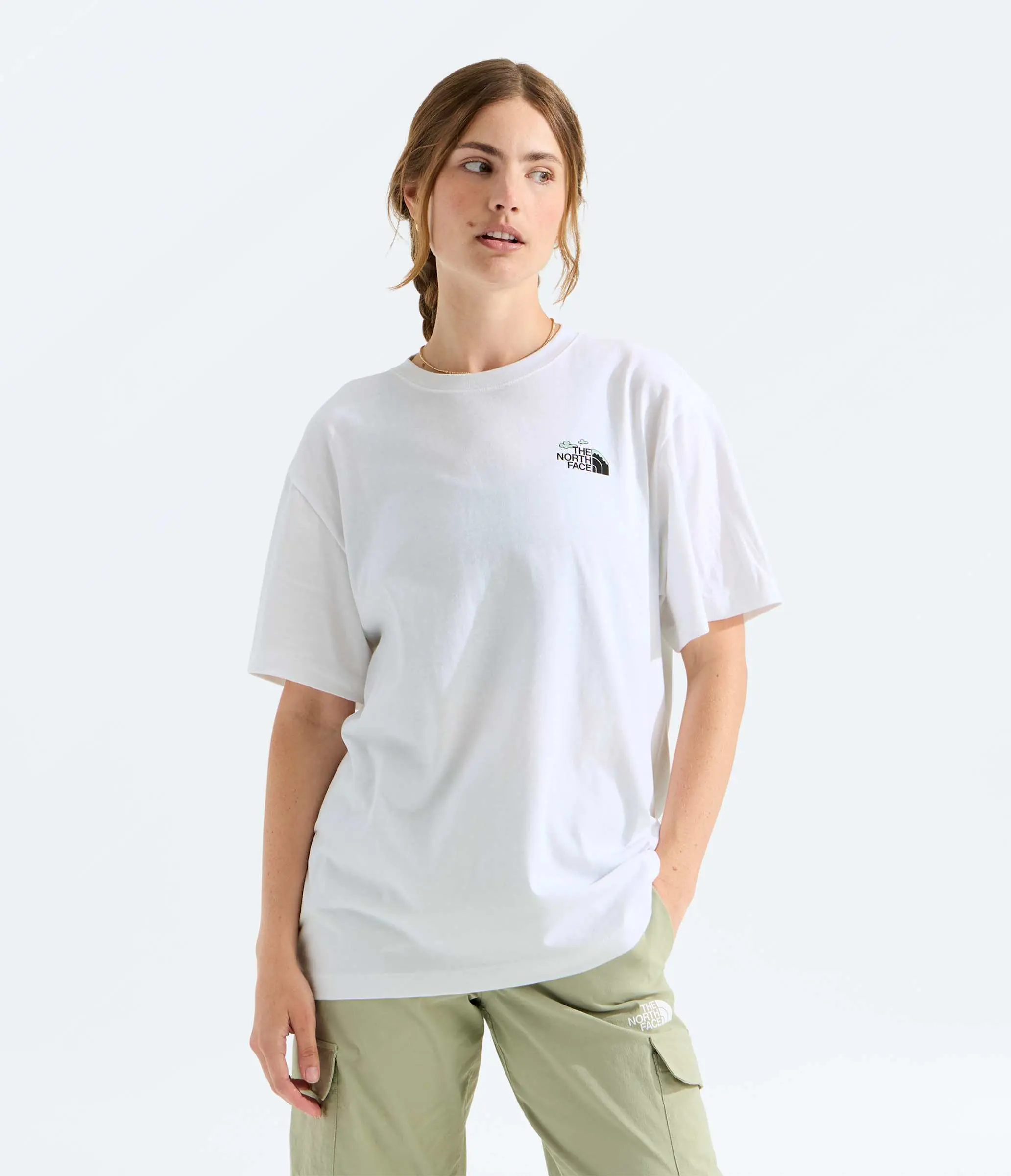 The North Face Unisex Nat High Society Relaxed Short-Sleeve Tee—Graphic