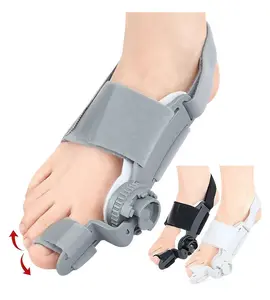 Sweet Toe BUNION corrector PAIN! Adjustable Corrector Sleeve - 24/7 Relief,Fix Crooked Toes FAST! Suitable for Both Feet Healthcare Support Tool Black foot tool