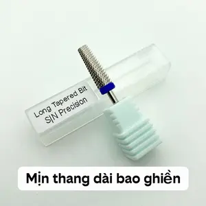 Mịn Thang Dài Bao Ghiền - Long Tapered Carbide Nail Bit