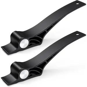 2 Pack Foot Operated Door Installation Lifter Tool Load-bearing Furniture Installation Helper Door Jack for Carpentry Drywall Carpet and Cabinet Laying