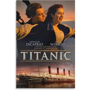 Titanic Movie Poster (25) Poster Decorative Painting Canvas Wall Art Living Room Posters Bedroom Painting