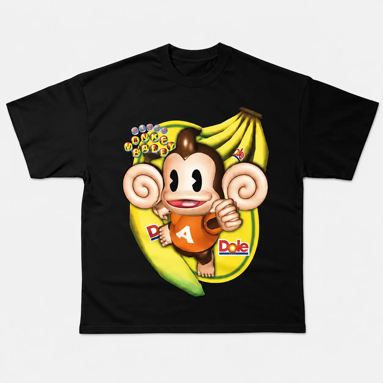 The Super Monkey Ball T-shirt, Vintage Game Shirt, Gaming Legend Apparel, Manga-Inspired Action Wear, Cotton unisex T-shirt, Trendy Shirt,