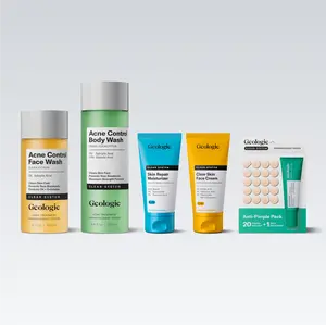 Geologie Clear System Whole Body Set - Acne Treatment Skincare with Salicylic Acid & Retinol for Clear Smooth Blemish-Free Skin
