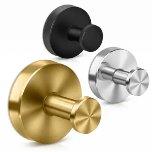 Renter-Friendly Suction Cup Hooks | No Drill & Damage-Free Shower Hooks | Heavy Duty Towel Holder (2 Pack)