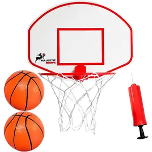 Mini Basketball Hoop-Indoor Basketball Hoop-Durable Plastic Basketball Hoop For Kids,Adults-No Assembling-Premium Basketball Game With Ball and Pump