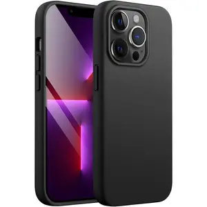 Phone Cases for iPhone 17 Pro Max 16 15 14 13 12 11 Pro Max Plus  Silicone Silky-Soft Touch Full-Body Protective Phone Case, Shockproof Cover [Military Shockproof Protection] Slim Phone Case, Anti-Scratch for iphone17 Pro Max