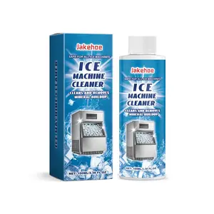 Ice Maker Cleaner 100ML for Effective Deodorizing and Scale Removal, Gentle Ingredients Enhance Ice Quality and Purity, Cleaner Liquid