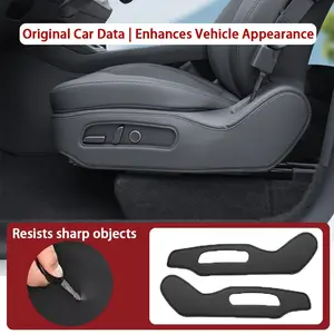 2PCS Tesla New Model Y Seat Side Protector Pad, Thickened Sport Style, Anti-Collapse & Anti-Scratch, Protects Original Foam, Fits Driver/Passenger Seat, Must-Have for Model Y Owners