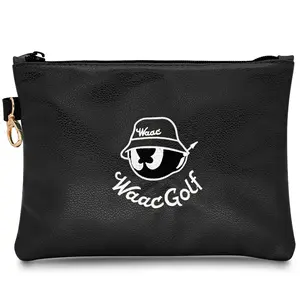 Portable Golf Ball Storage Bag, Sealed Zipper Closure, Ideal Gift for Golfers, Unisex Accessory for Men & Women