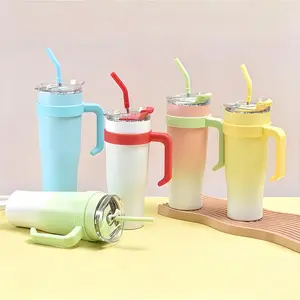 LMMAKE 40oz insulated water cup with lid, stainless steel vacuum insulated double wall travel drum, durable insulated coffee cup with splash proof sliding lid, large capacity insulated cup