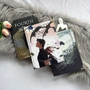Fourth Wing Book Set by Rebecca Yarros – Fantasy Romance Dragon Series Collection (US Edition)
