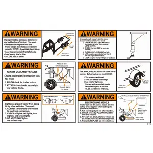 D-115 Warning: 6-in-1 Proper Trailer Loading