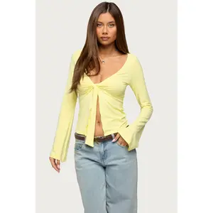 Scarlette Tie Front Top