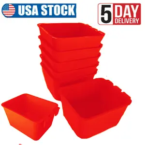 16 Pcs Bird Cage Cups Chicken Feeder Waterer Cups 16 oz Pigeon Feeder Plastic Poultry Wire Cage Hanging Rooster Chicken Water Bowl for Pet Bunny Gamefowl Poultry