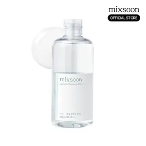 [mixsoon Official Shop] Centella Cleansing Water 10.14 fl.oz / 300ml - Hypollergenic Cleansing, Korean Glass Skincare Natural Liquid Cleanse Cleanser