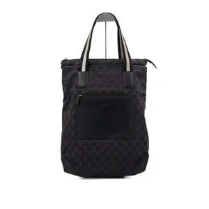 Pre-owned GUCCI Canvas Tote Bags Vintage GG Tote Bag JM PT056