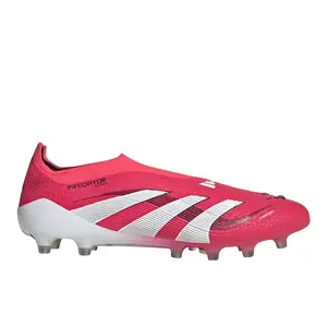 adidas Mens Predator Elite Laceless Artificial Grass Soccer Cleats  - Red