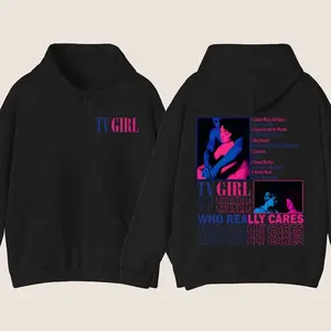 TV Girls Vintage Shirt, Who Really Cares Tour Sweatshirt, Tv Girl Tour Shirt, Music Hoodie, Graphic Fashion Cotton, Full Colors, Sizes, For Men, Women