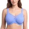 HSIA Cool Cardi Comfort Bra Plus Size Underwire Non-padded Ice Silk Bra Smoothing Wide Strap Full Coverage Summer Bra for Big Busted Women Unlined Minimizer  BraT-shirt Bra Cooling Bra
