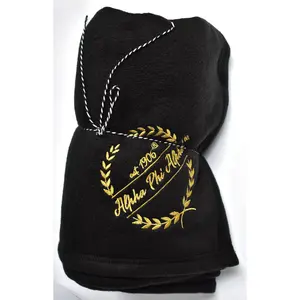 Alpha Phi Alpha Wreath Blanket