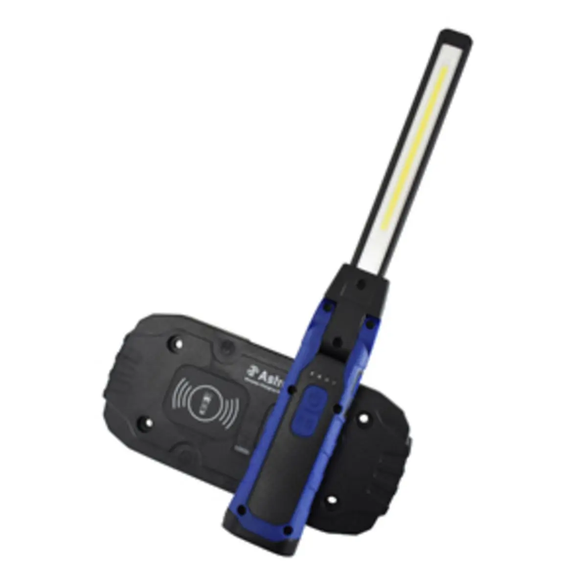 Astro Pneumatic Tool AO52SLC 1000-Lumen High-Brightness Emergency Flashlight - USB Rechargeable, Wireless, Adjustable Handheld Flashlight, Folding Bidirectional Dual LED Slim Light for Fish & Aquatic Pet Supplies, Adjustable Flashlight
