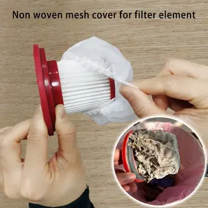 Universal Vacuum Filter Mesh, Universal Non-Woven Fabric Filter, Disposable Non-Woven Fabric Filter, Dust Collector Replacement Parts